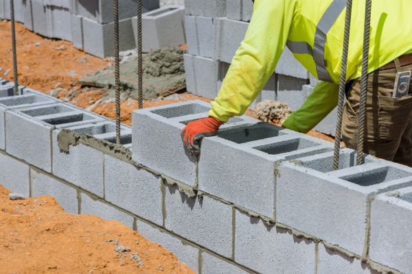 Concrete Blocks Installation in Redmond