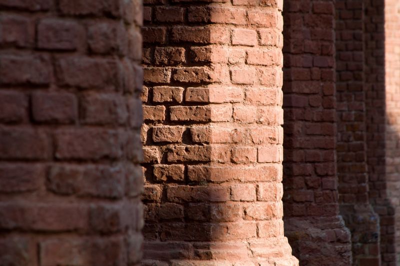 Brick Pillar Installation