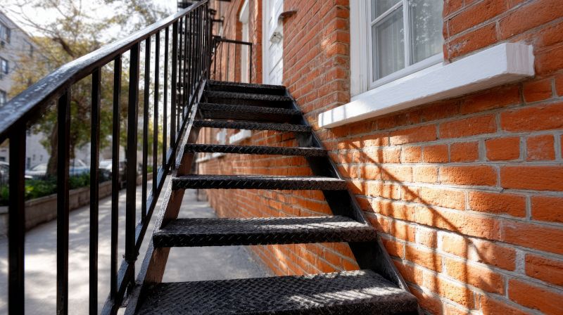 Brick Stairs Installation